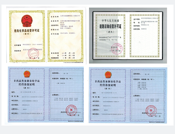 危化品經(jīng)營許可證